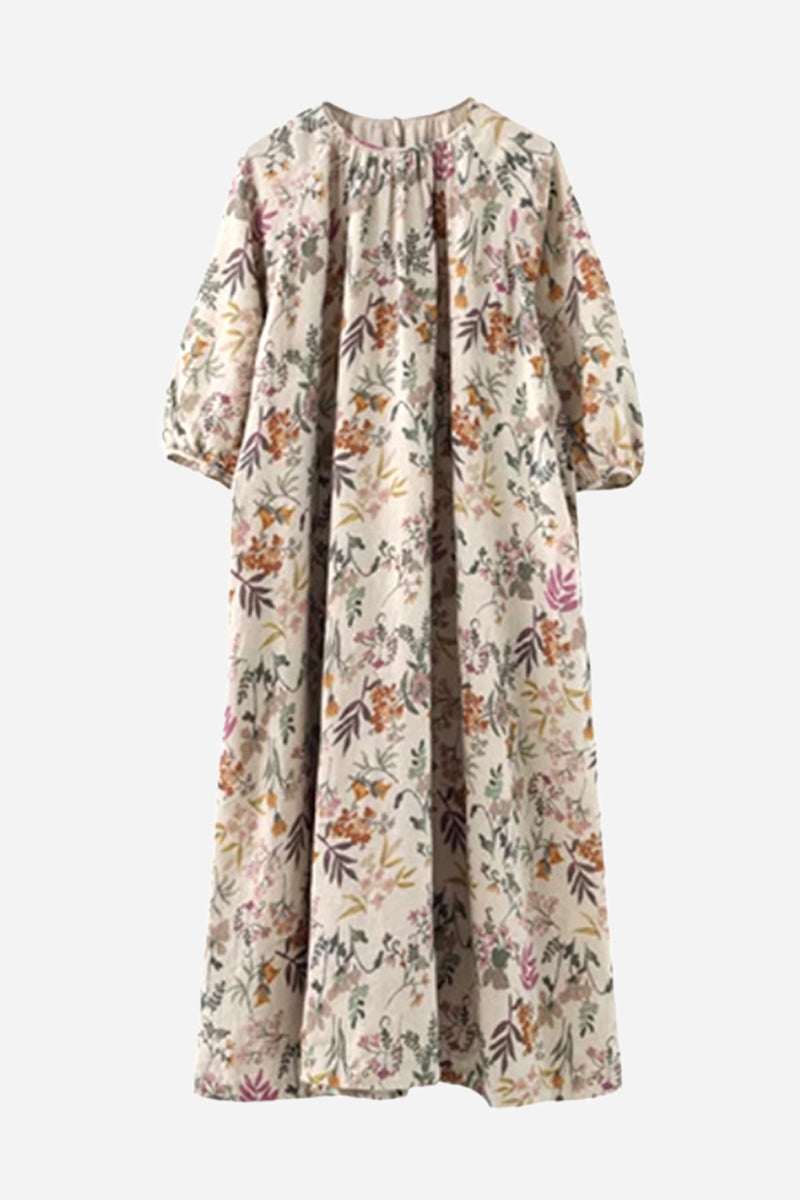 Italian Summers 100% Linen Maxi Dress