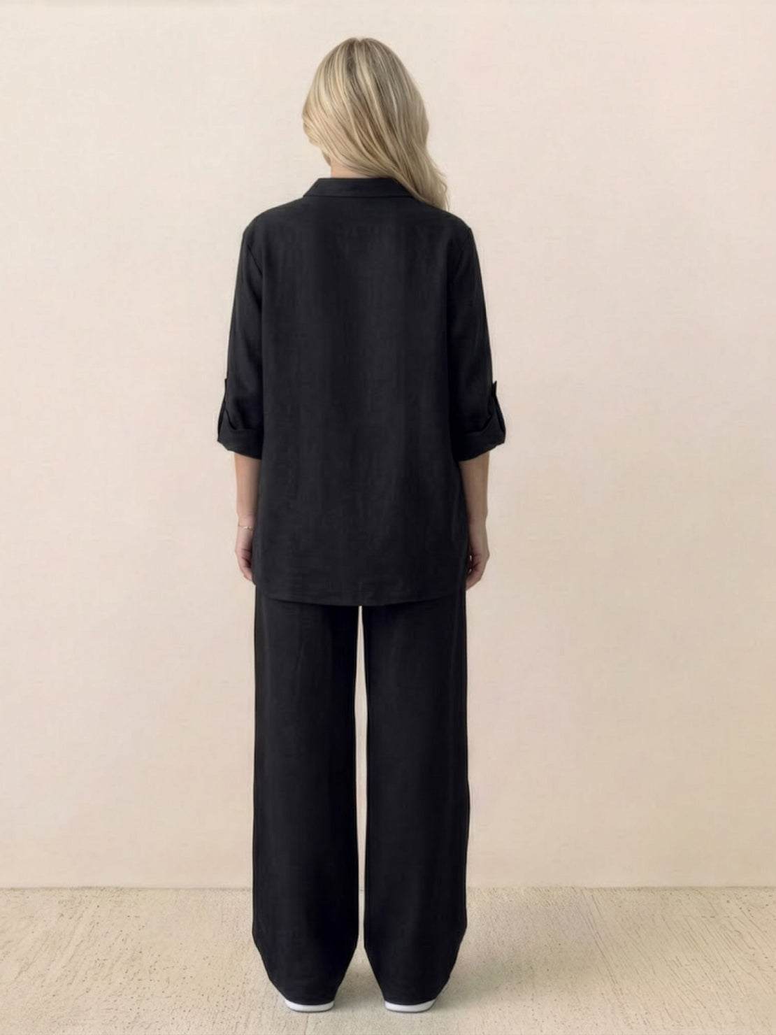 100% cotton double comfort two-piece set for women in multiple colors