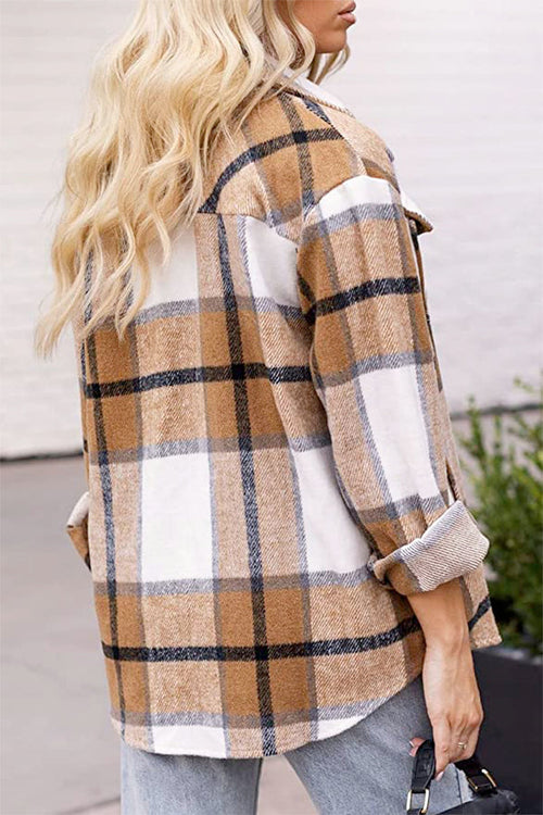 Long Sleeve Plaid Flannel