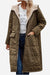 Sherpa-Lined Hooded Teddy Coat