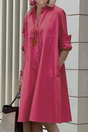 Long Shirt-Style Dress