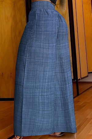 High Waist Wide Leg Pants