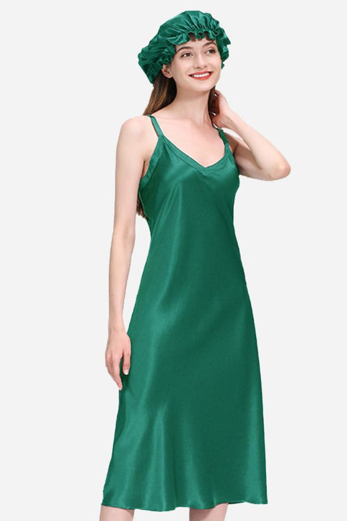 100% Mulberry Silk Elegant Night Dress