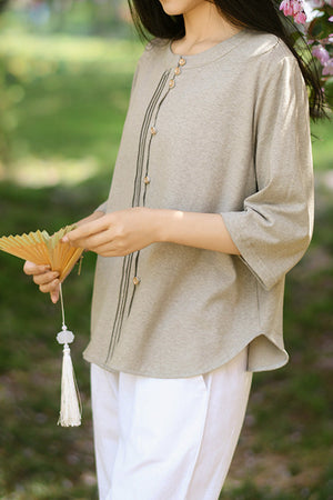 Linen Cotton Classy Eco-Friendly Shirt