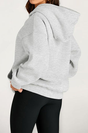 Oversized Fleece-Lined Hoodie