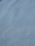 Cotton-linen blazer with notch lapels and two-button front in natural textured fabric