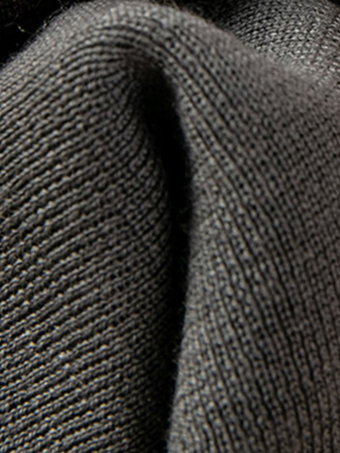 100% Merino wool tee with slim fit and short mock neck design