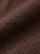 Lightweight cotton linen set with V-neck top and wide-leg pants