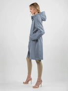 water-resistant oversized hooded windbreaker rain jacket for outdoor activities