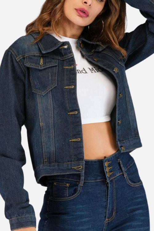 Urban Grace Stretch Denim Jacket